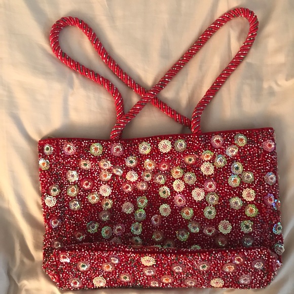 Unique Vintage Beaded Moschino Handbag - Picture 1 of 8